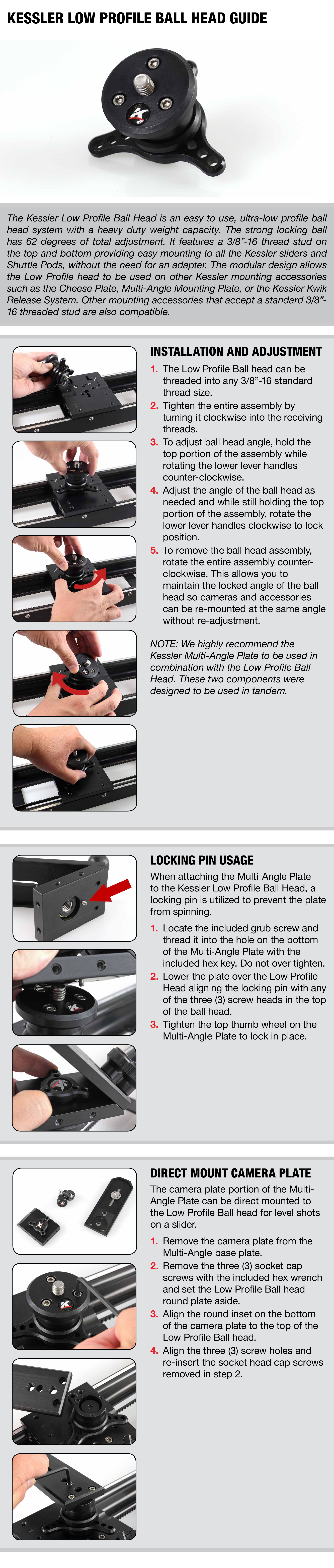 Hex Lever Lock Pic Mount Assembly
